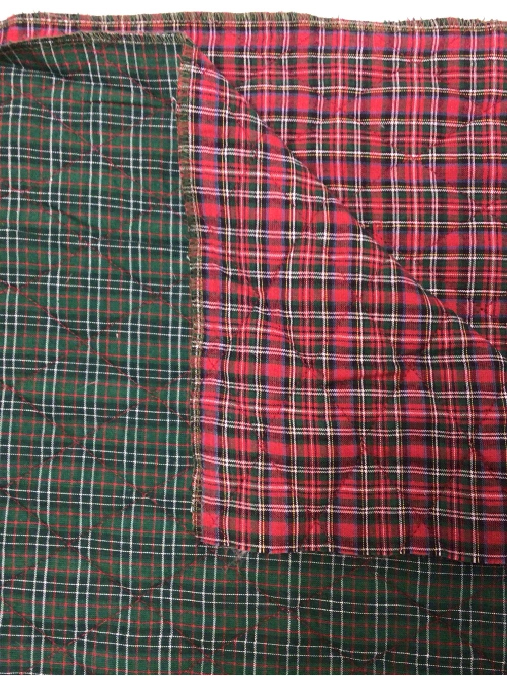 Vintage Joann Fabrics Pre-Quilted Double Sided 100% Cotton Fabric - 7 Yards